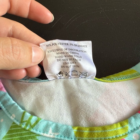 Ruffle Girl Festive Tree Dress - Picture 4 of 5